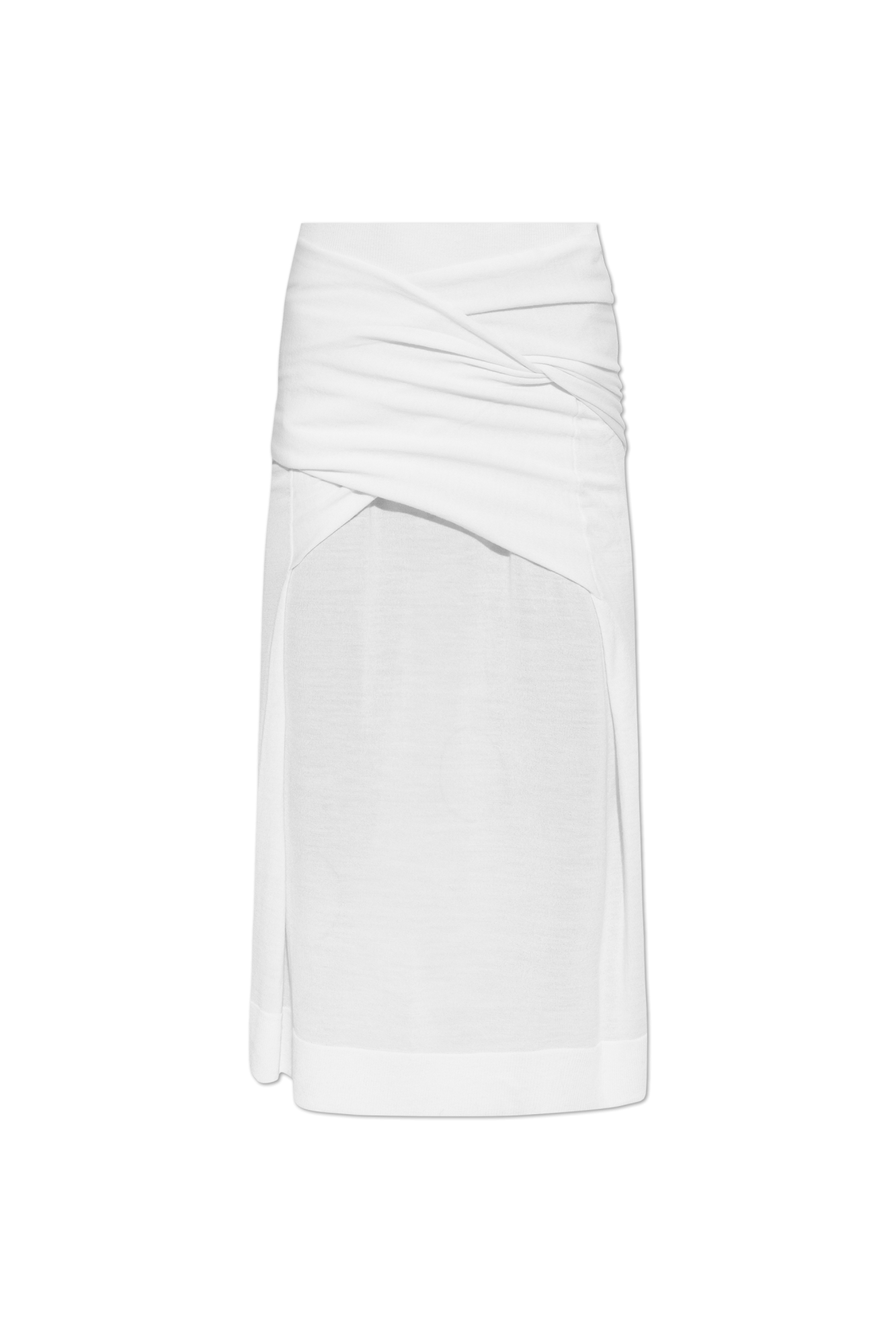 ワンピース TOTEME Women Mid Skirts 92500 252WRD0182FB0192 91052 Beige Jersey wrap skirt in beige - Toteme | Mytheresa